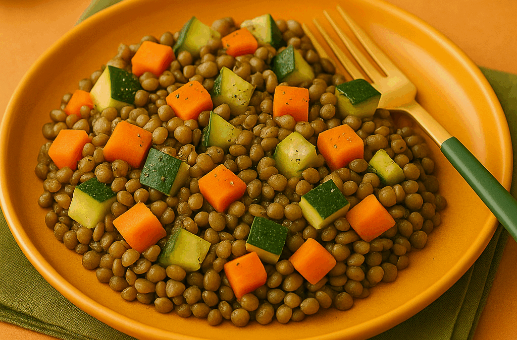 🍽️ Poêlée de lentilles aux légumes de saison