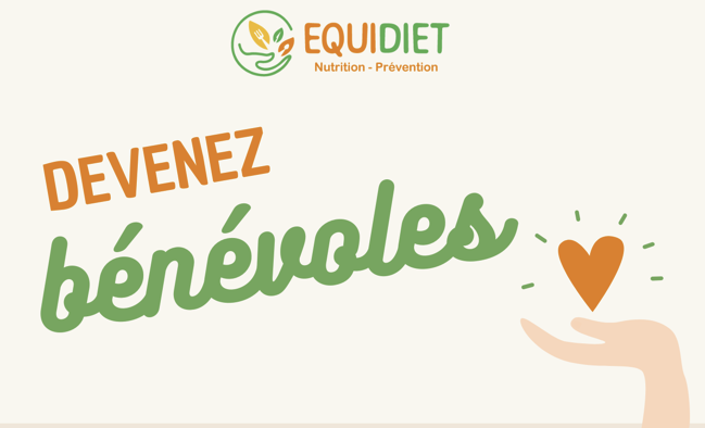 EQUIDIET – RECHERCHE BÉNÉVOLES